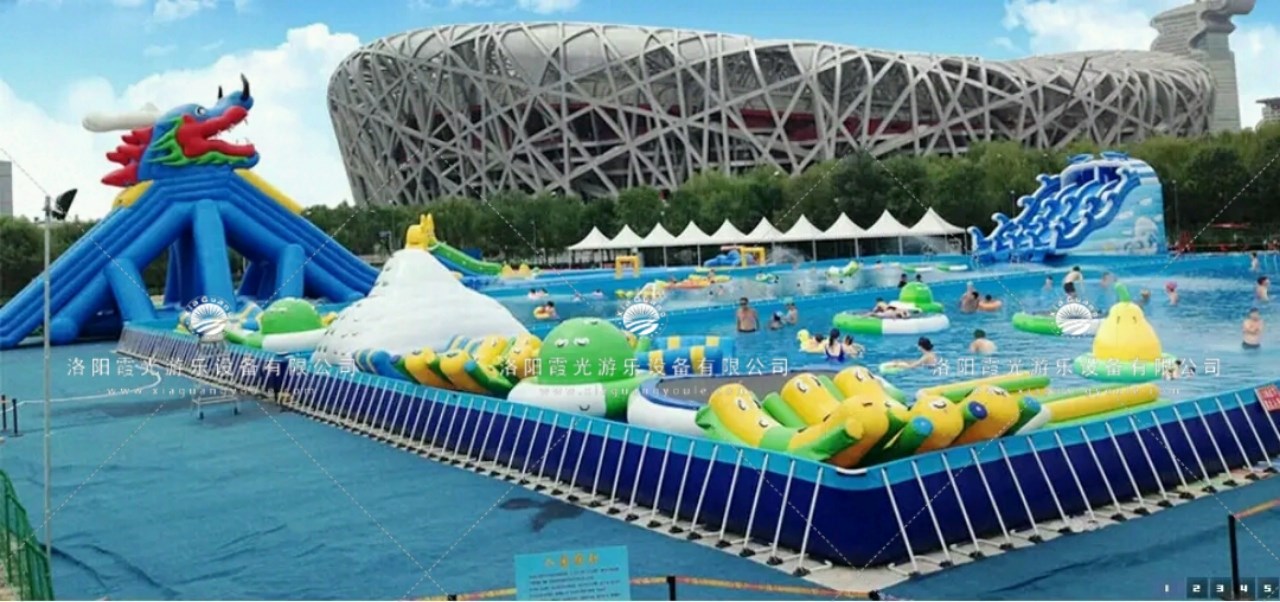 荔城大型支架泳池